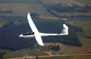 Doppelsitziges Segelflugzeug Duo Discus